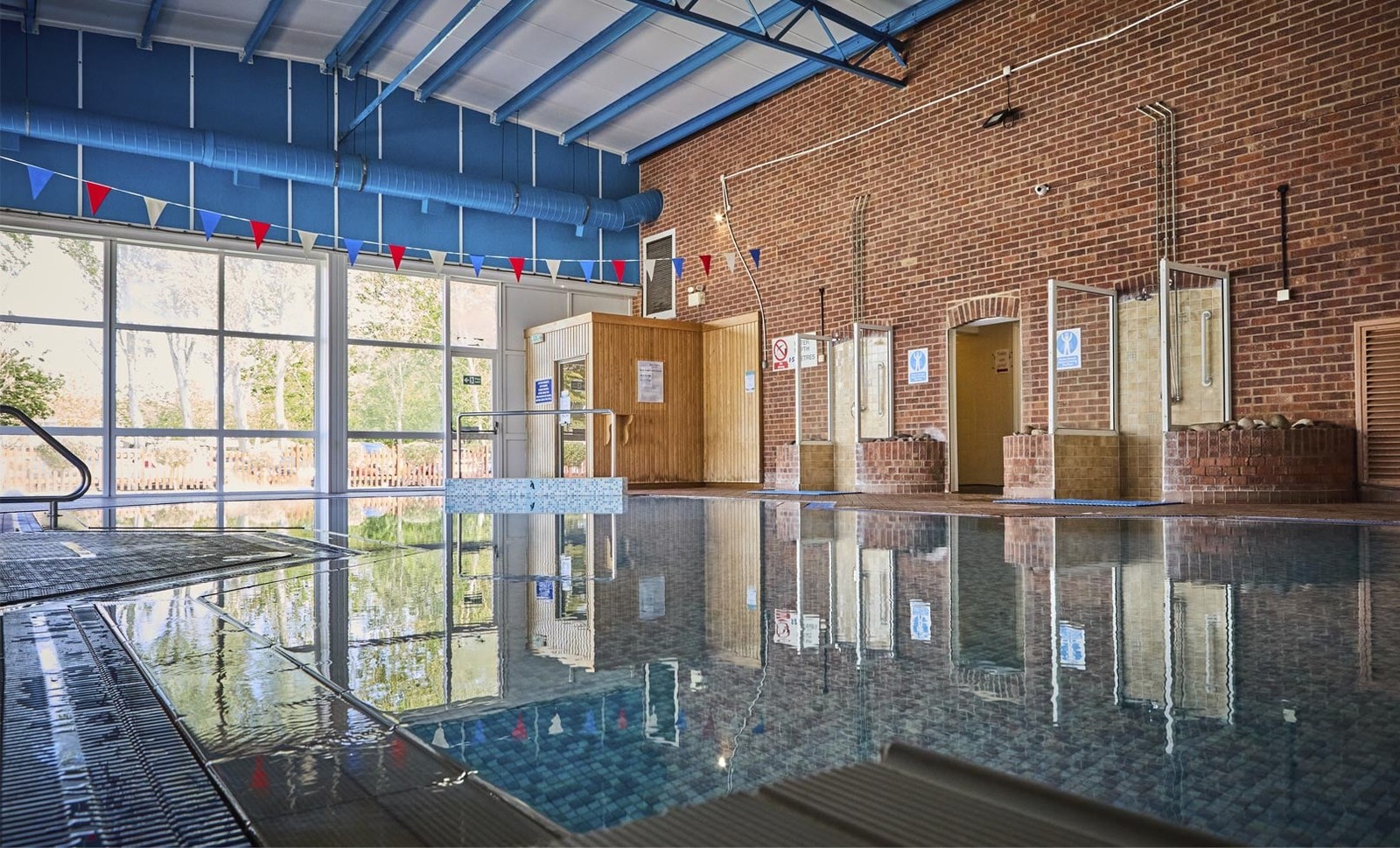 Enjoy a calming dip in our heated indoor pool and unwind at your own pace.