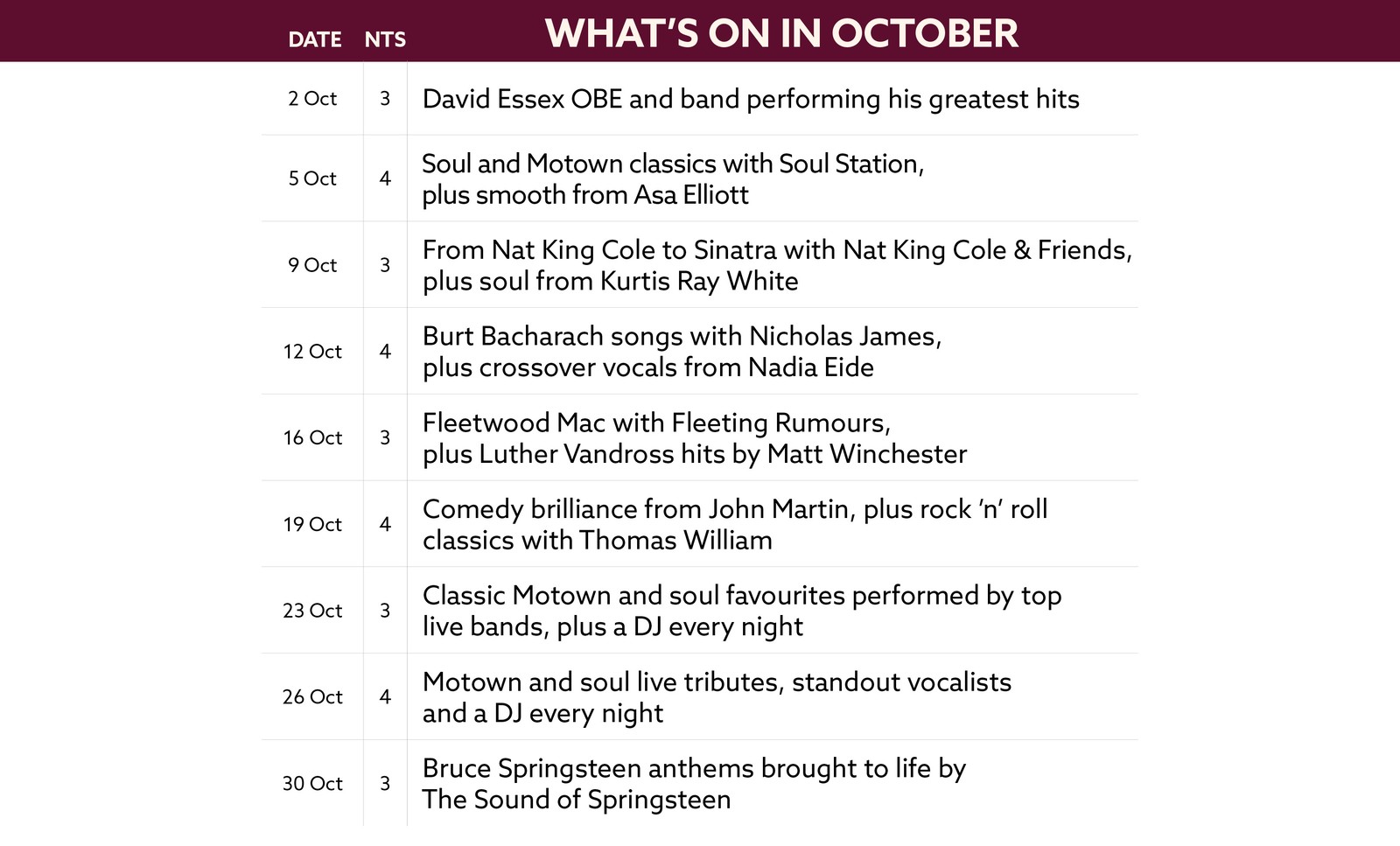 See what's on at Littlecote House in October.