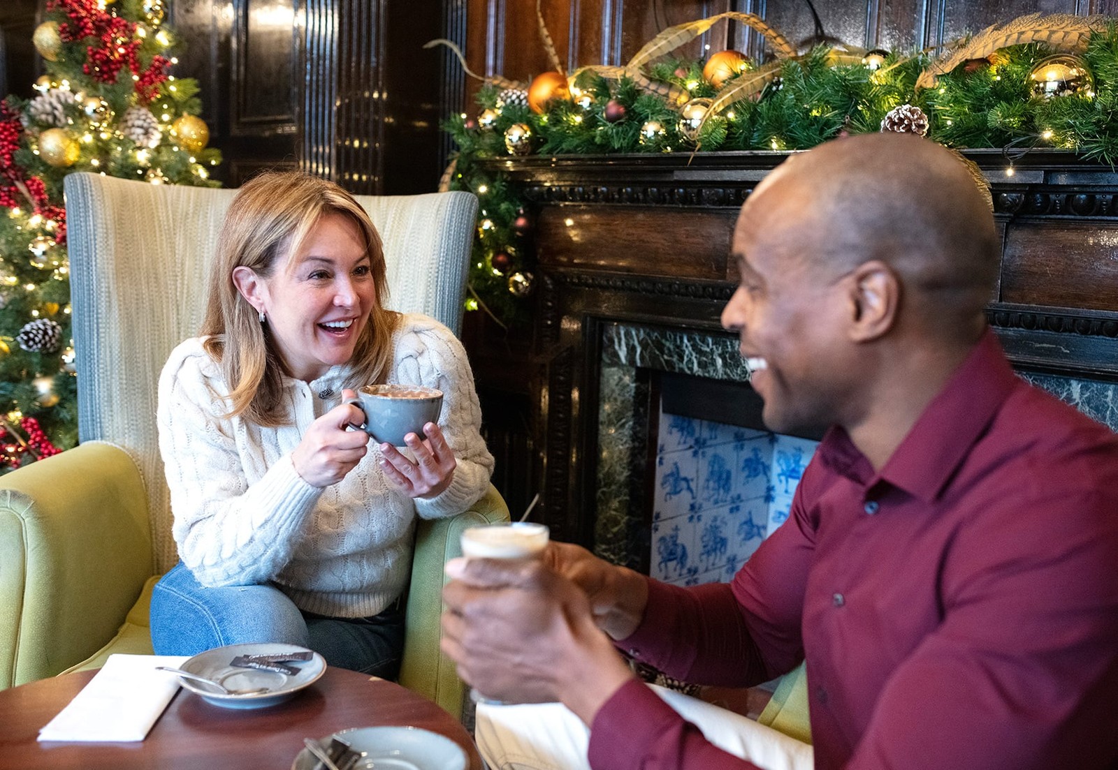 Settle into cosy surroundings and enjoy unhurried moments together.