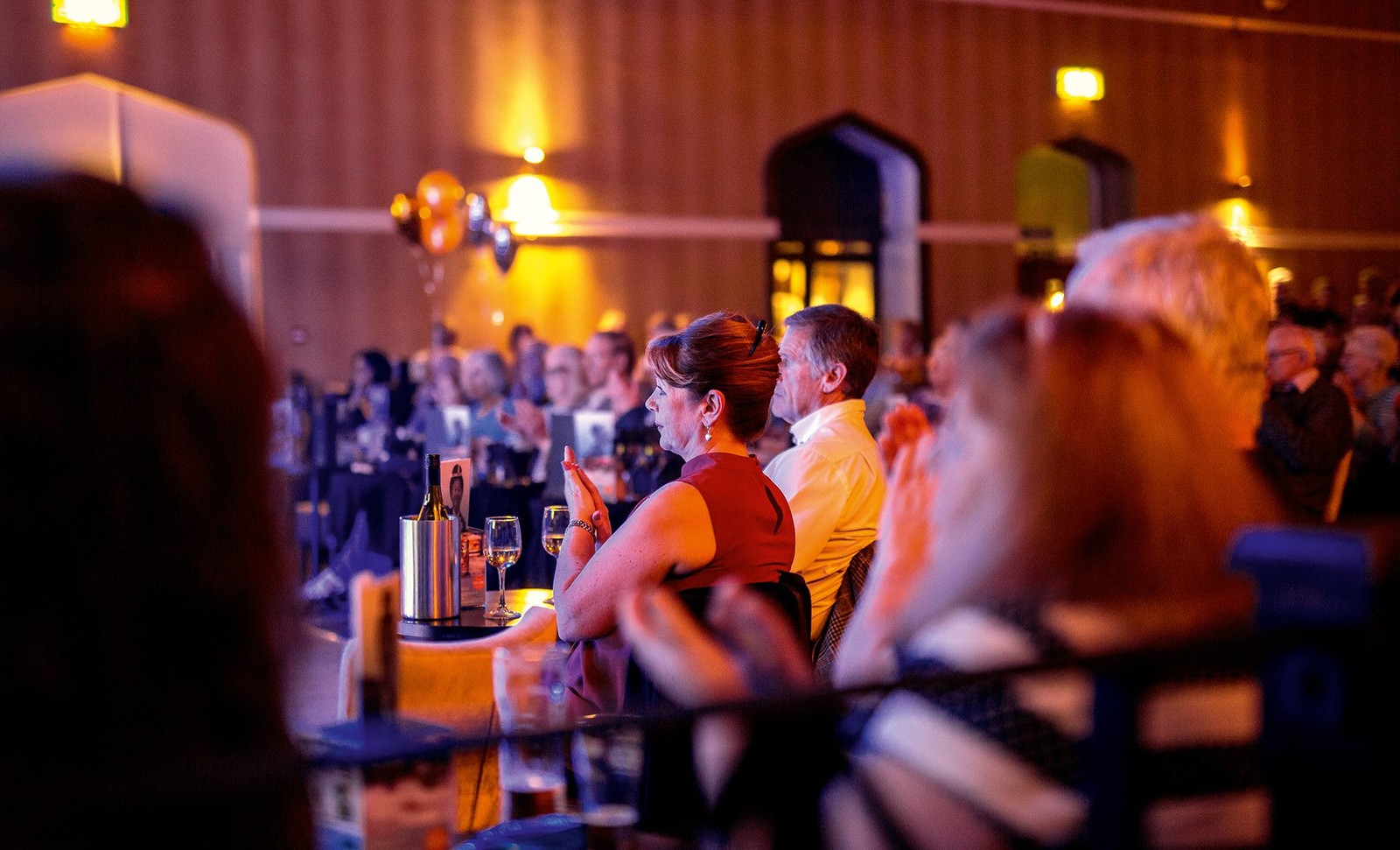 From the final note to the roar of applause, the magic of the moment lights up the Late Lounge at Bodelwyddan Castle.