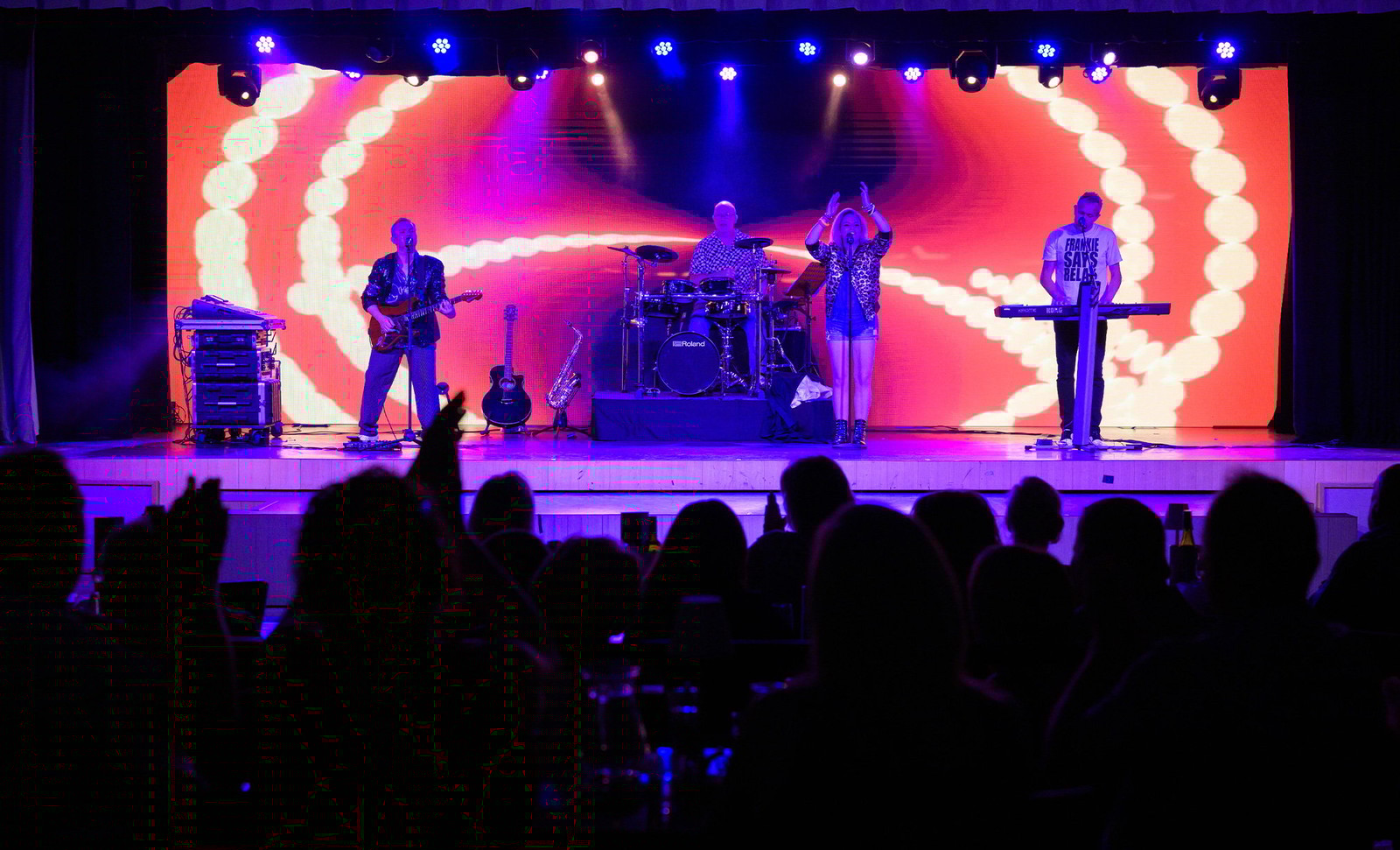 Imagine being silhouetted in the glow of the stage, sharing in a night of unforgettable entertainment at Studley Castle.