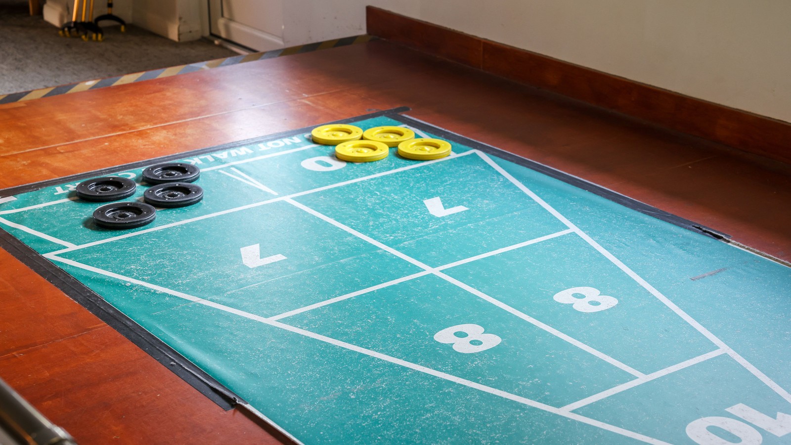 Bring your friends or challenge fellow guests - shuffleboard is all about fun and friendly competition.