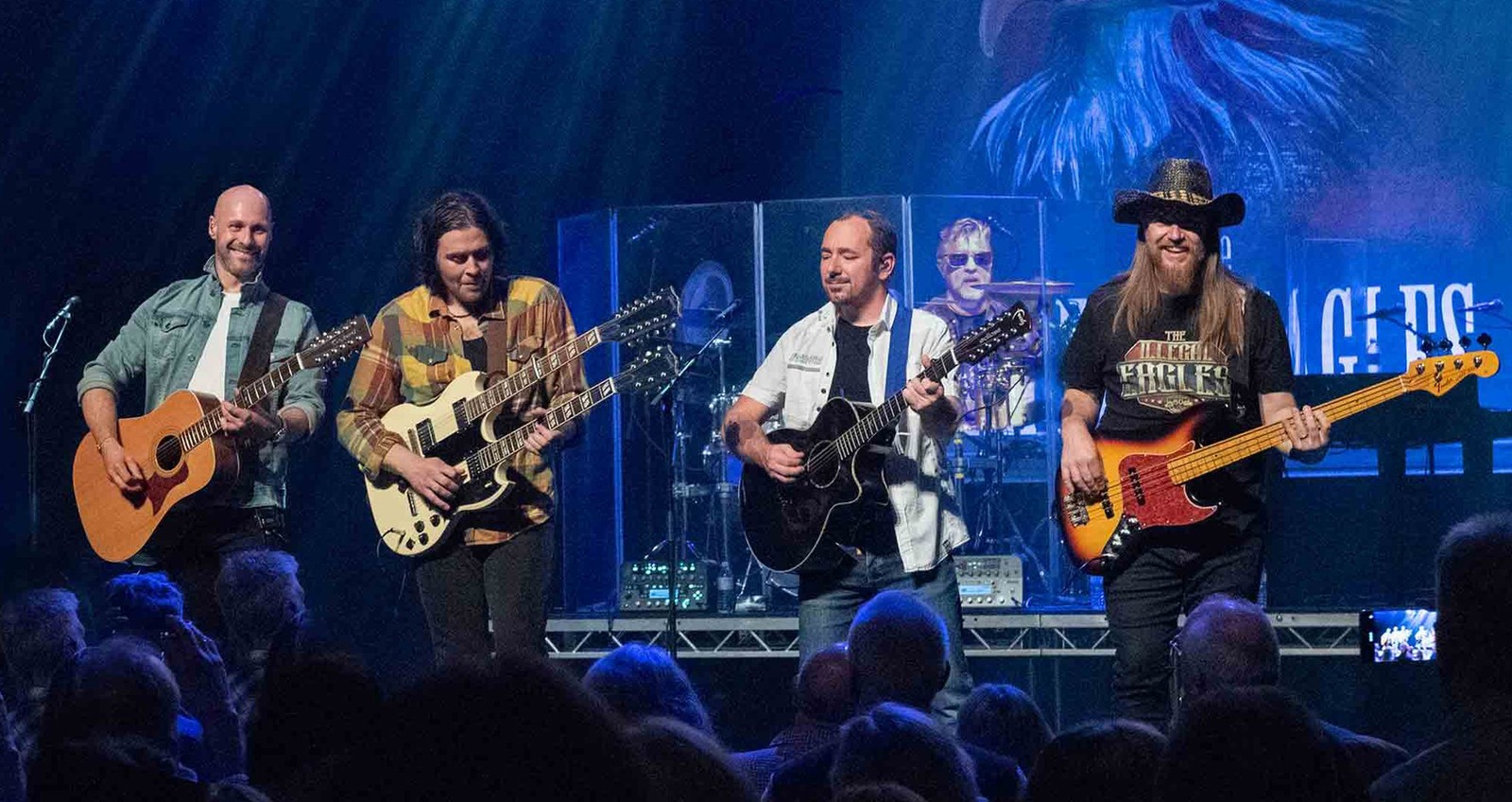 The Illegal Eagles, performing at various locations throughout 2026.