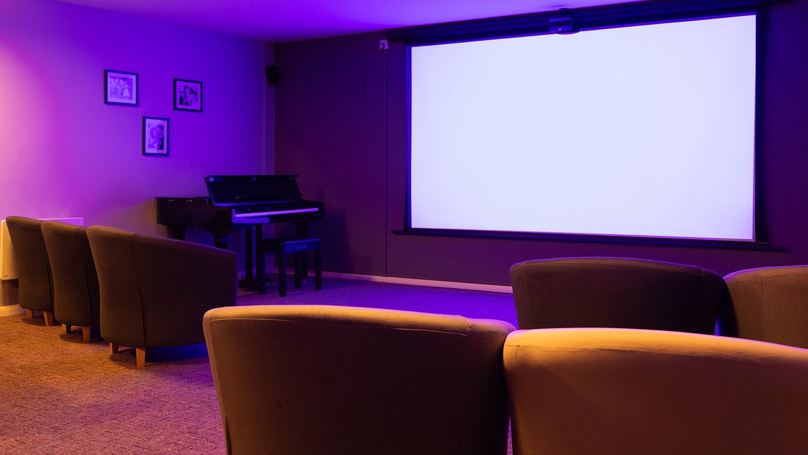 Cosy up in our cinema room and enjoy classic films and family favourites. Check out your entertainment guide for what's showing throughout your stay.