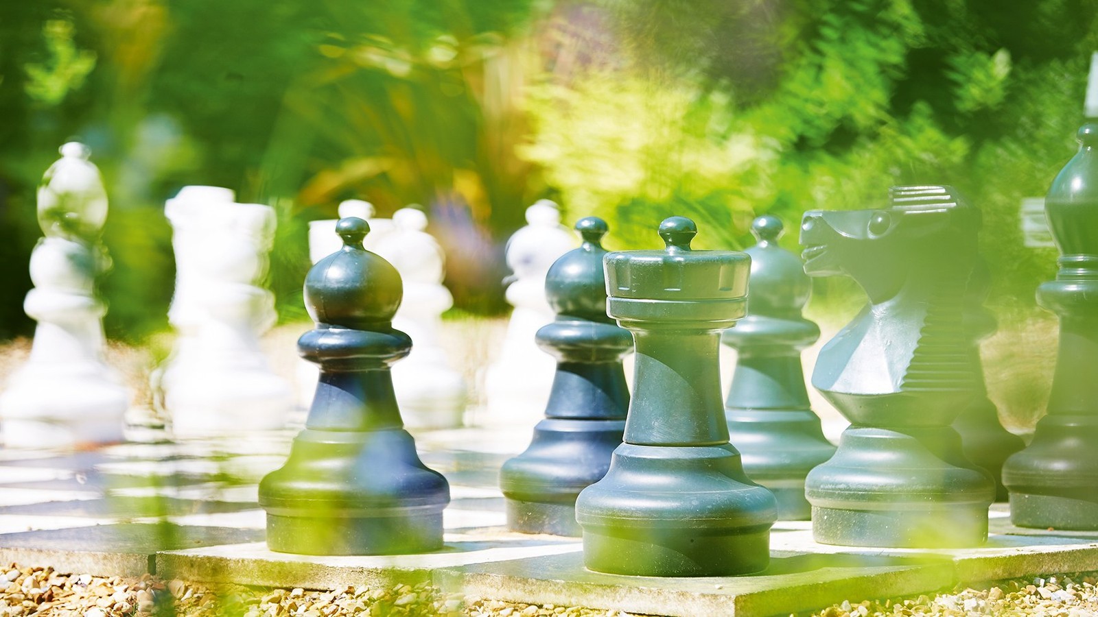 Big moves, even bigger fun! Gather together on the giant chess board and enjoy some friendly rivalry.