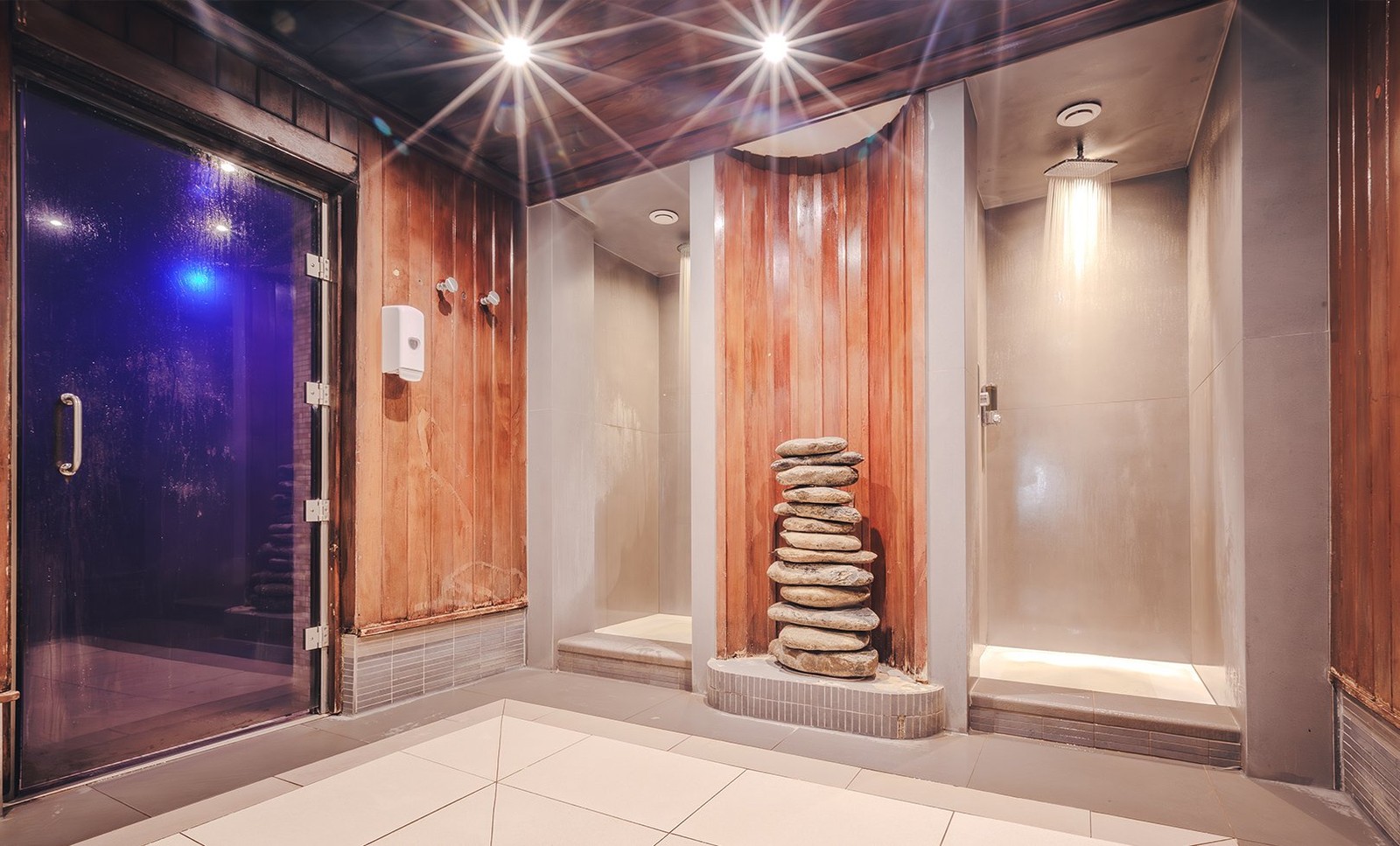 With a sauna, steam room, and infrared cabin, the spa is fully equipped for your ultimate relaxation.