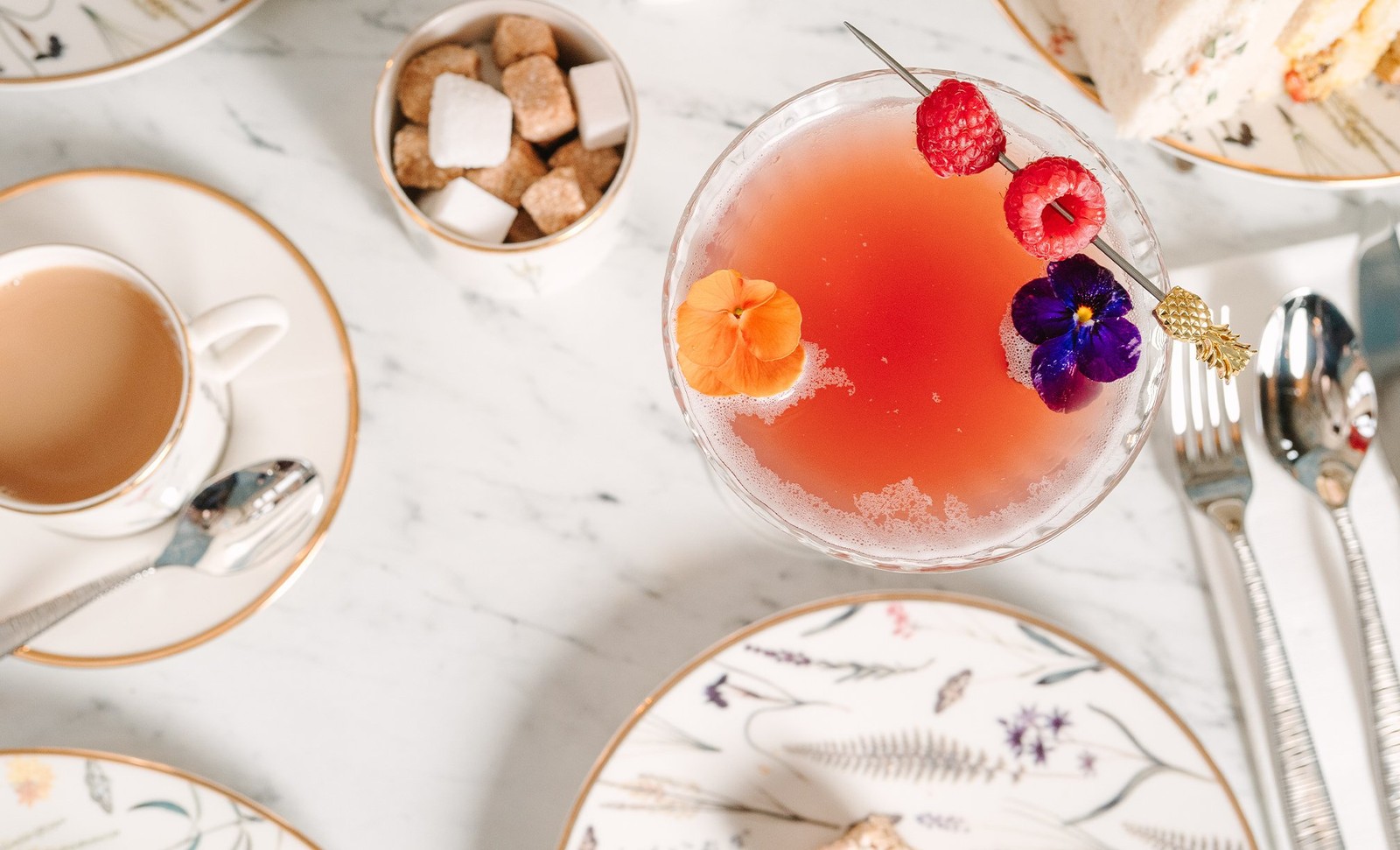 Fancy a cocktail with your afternoon tea? Our cocktails are as refreshing as they are elegant, the perfect accompaniment to your treats.