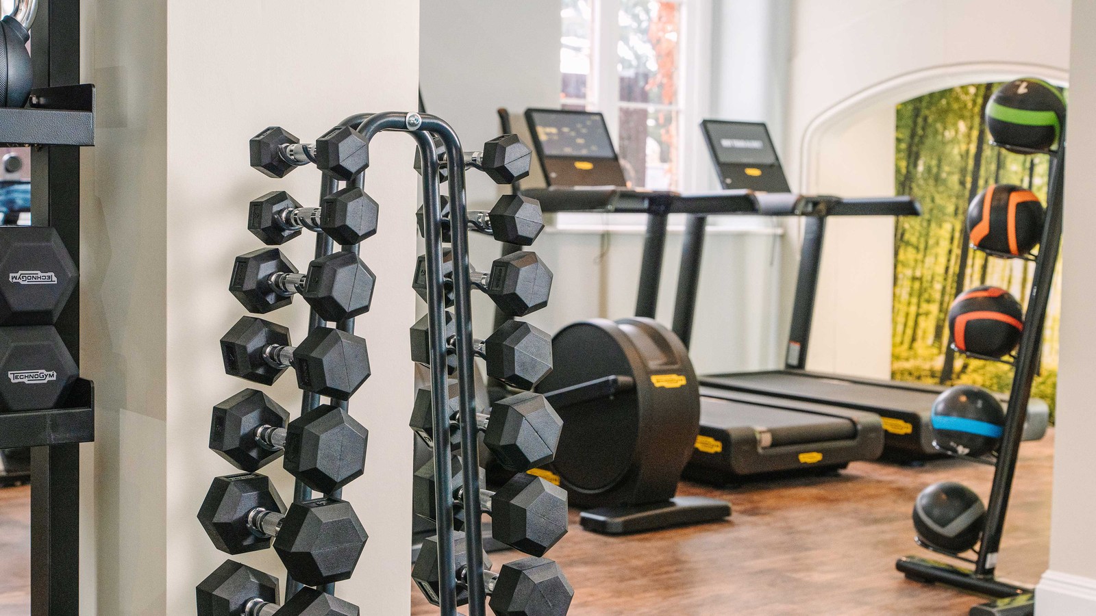 Start strong, stay strong - our state-of-the-art gym has everything you need to power your day.
