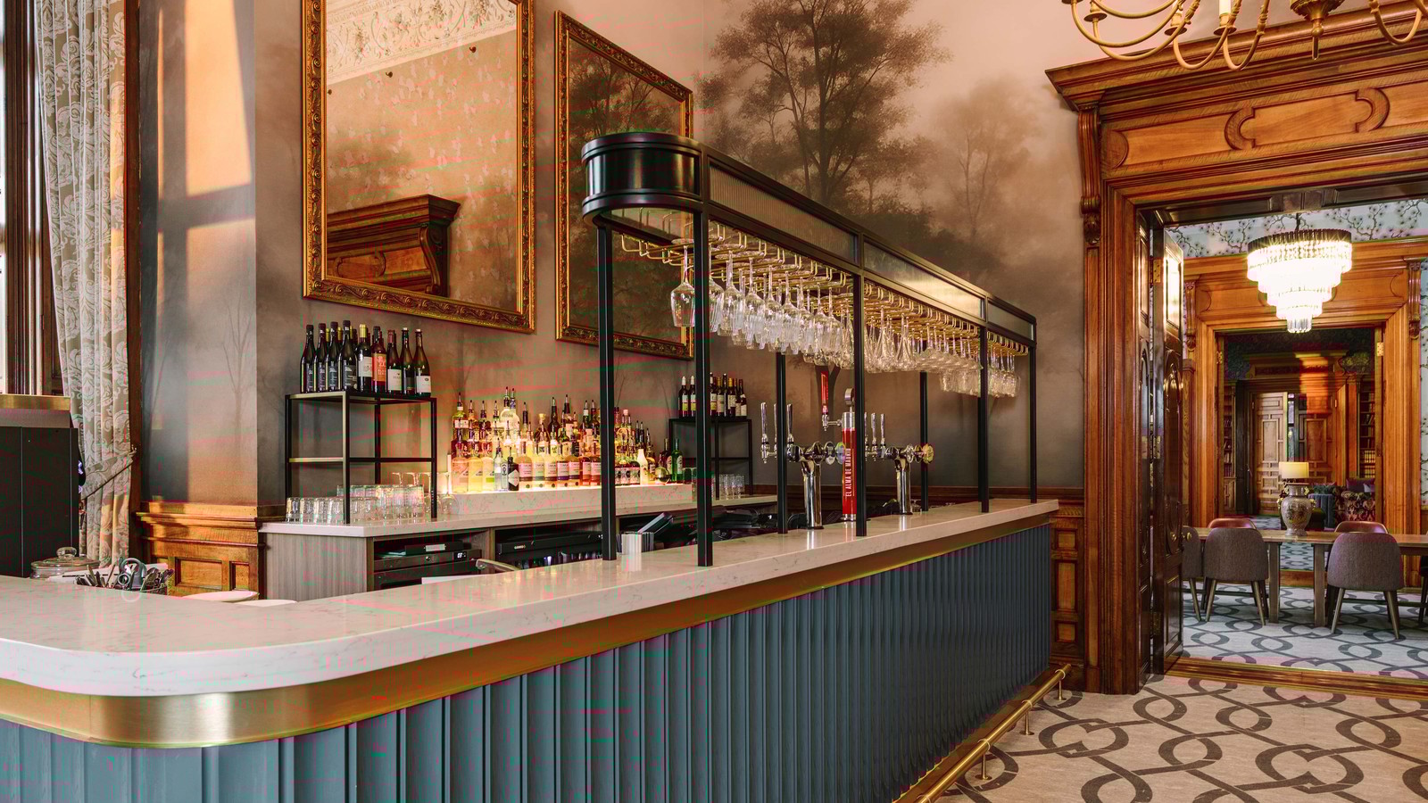 Sip, relax, and soak in the style - welcome to the newly renovated Manvers Bar.