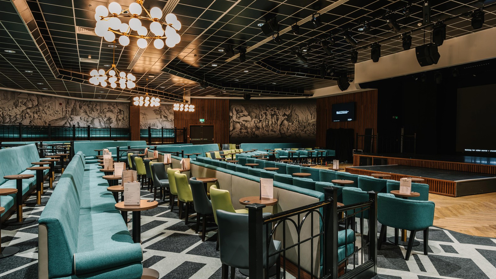 Your front-row seat to unforgettable evenings in the transformed Live Lounge.