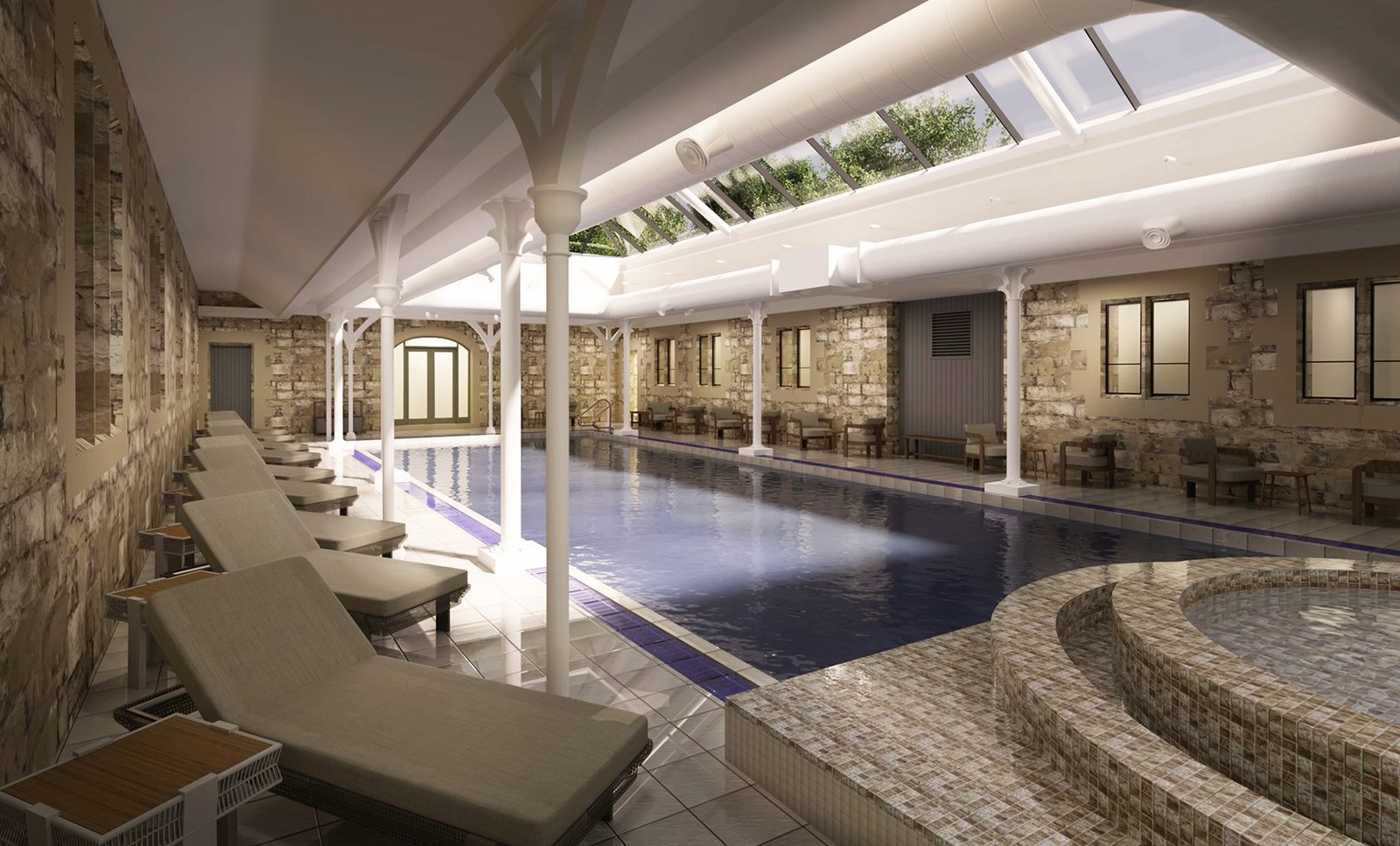 Take a dip in the heated pool or unwind in the bubble pool for your ultimate spa experience.