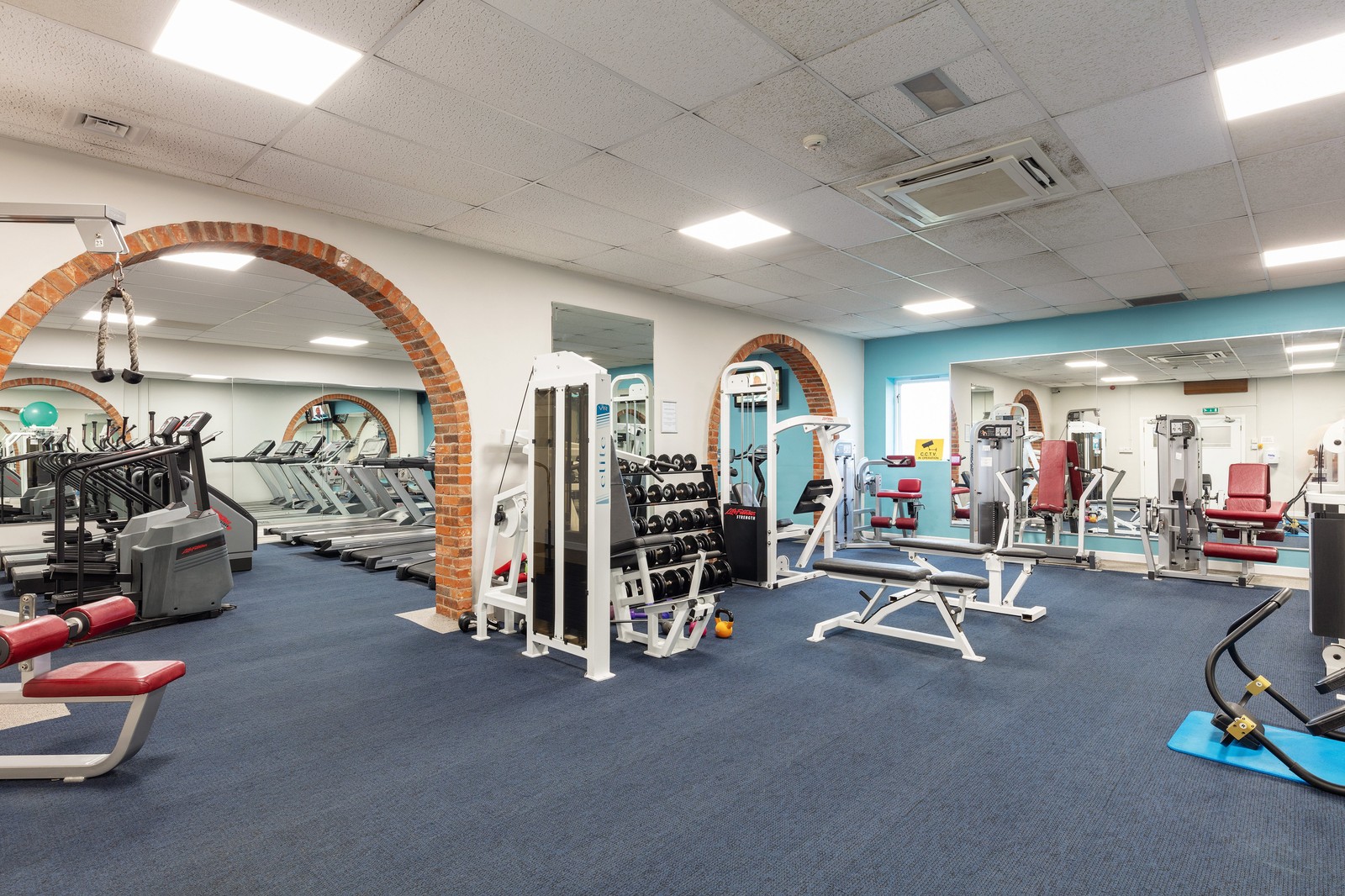 Stay active during your stay in our fully equipped gym.