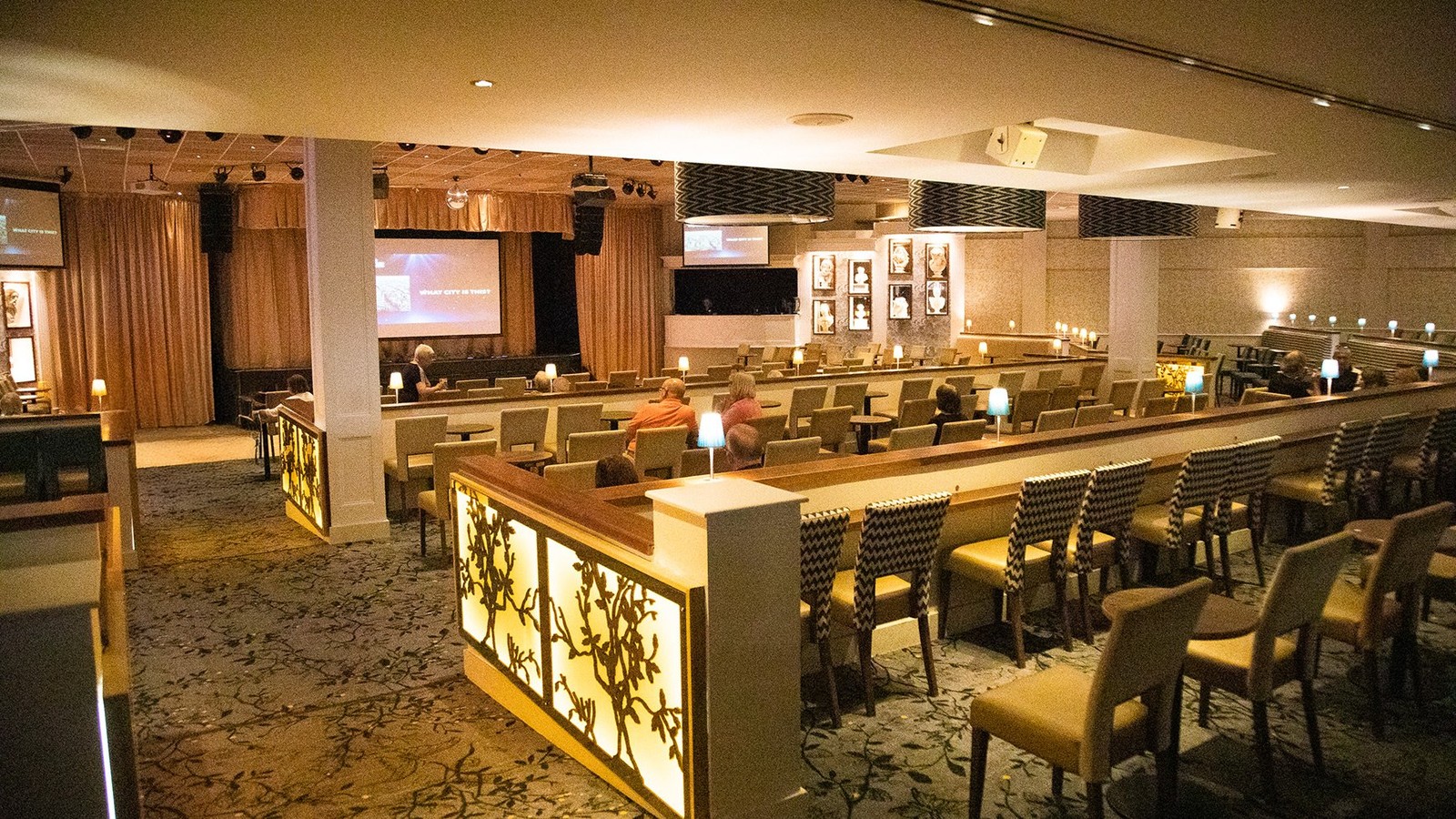 Take your seat in the Late Lounge and get ready for a show that will light up your evening and make your stay truly memorable.