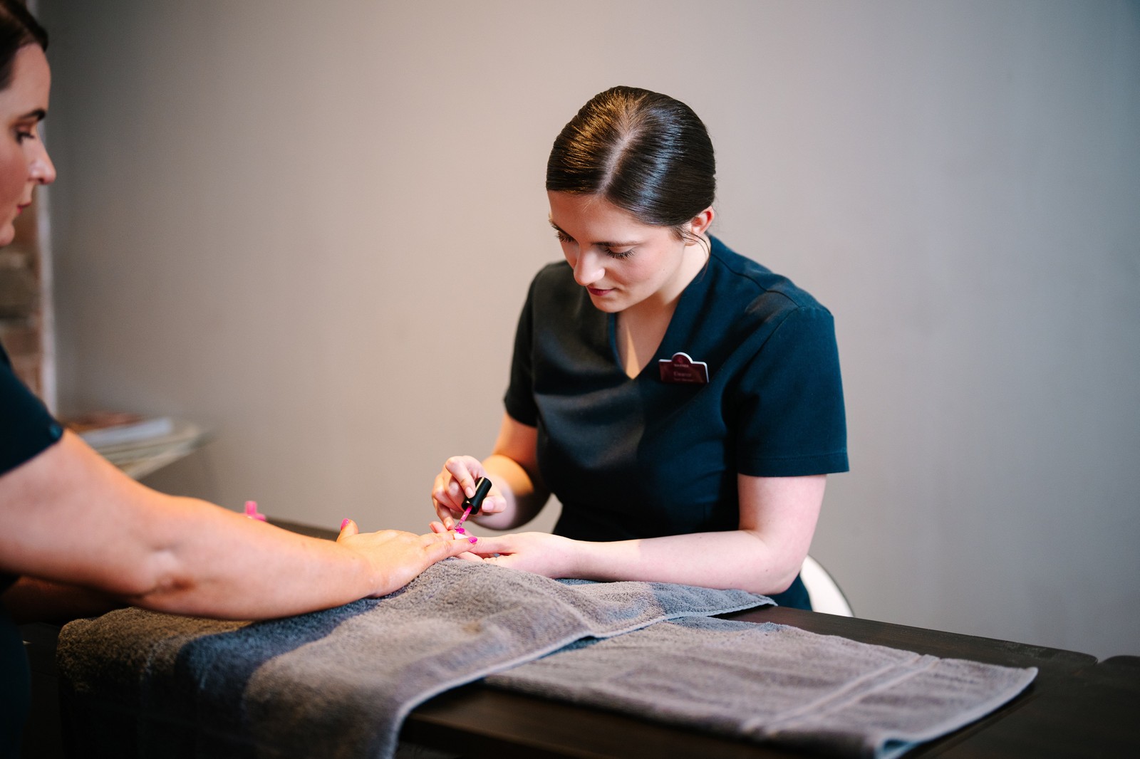 Get your nails done at Studley Castle spa.