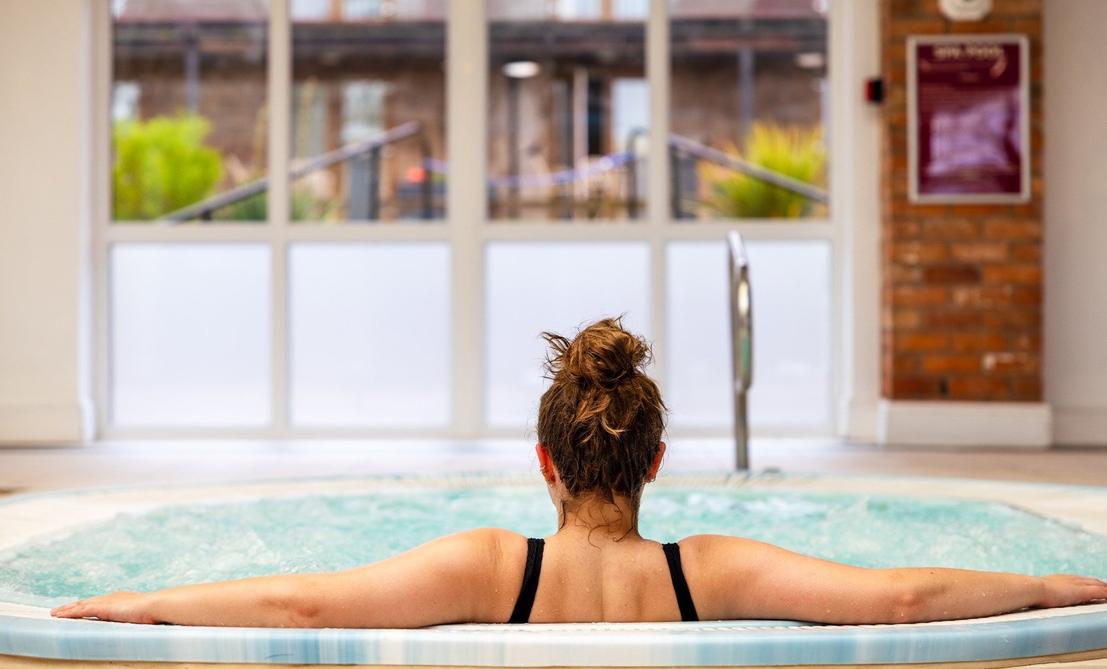 Soak up the good life at Alvaston Hall with a relaxing moment in our bubble pool.