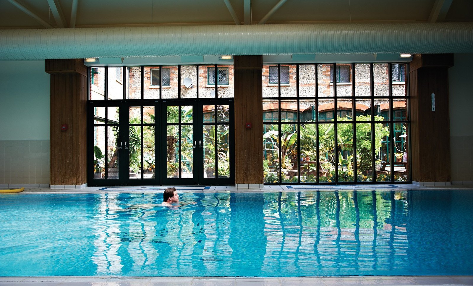 Dive into relaxation at Littlecote House. Enjoy refreshing moments in our serene indoor pool, the perfect escape for leisure and tranquillity.