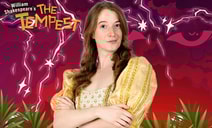A performance of The Tempest at our outdoor theatre