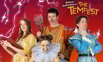 A performance of The Tempest at our outdoor theatre