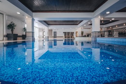View of a pool in a spa