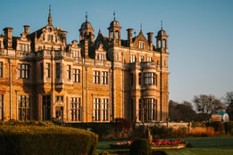 Thoresby Hall at dawn