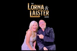 lorna and laister black background