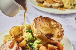 Roast beef at Warner Hotels