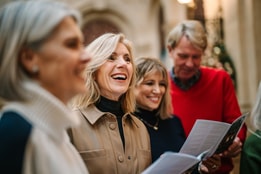 Enjoy carol singing on your festive break at a Warner Hotel
