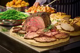 Roast beef on the carvery