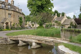 Bourton on water int he Cotswolds