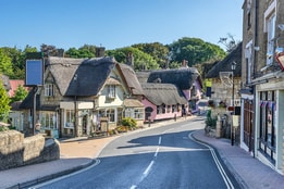 Shanklin Old village on the Isle of Wight