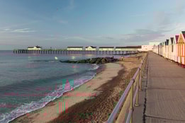 Seafront in Southwold