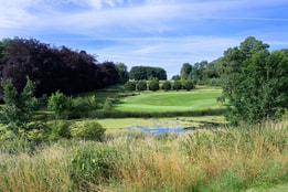 View of Heythrop Park golf course