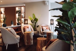 Spa lounge at Heythrop Park