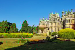 Exterior view of Thoresby Hall