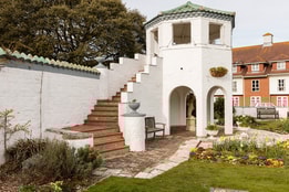 The walled garden at Bembridge Coast