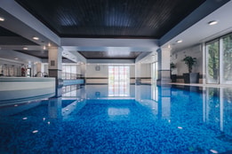 Indoor pool at the Runnymede