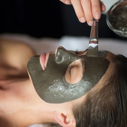 Mud facial