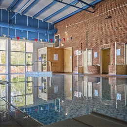 Indoor pool at Lakeside
