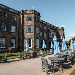 Nidd Hall exterior and grounds