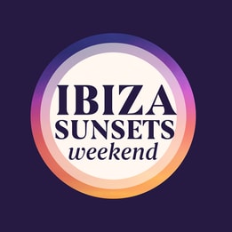 ibiza sunset weekend logo