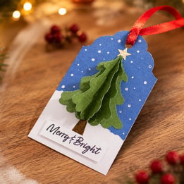 sara davies crafting weekend tree decoration