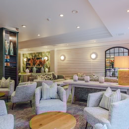 Spa lounge at The Runnymede on Thames, perfect for groups
