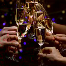 Champagne cheers