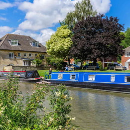 Boat trip in south west england
