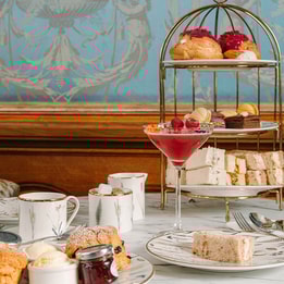 Afternoon Tea with fizz