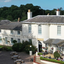 Gunton hall exterior and grounds 