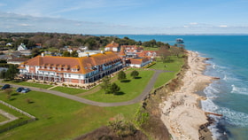 Aerial view of Bembridge Coast Hotel