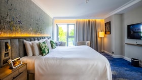 Deluxe bedroom at The Runnymede