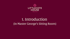 Introduction (in Master George's Sitting Room)