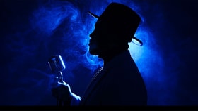 Kevon Bennett side profile surrounded by smoke